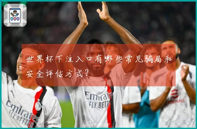 世界杯下注入口有哪些常见骗局和安全评估方式？