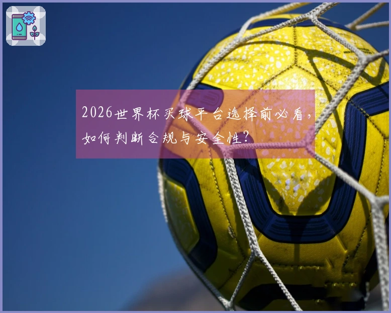 2026世界杯买球平台选择前必看，如何判断合规与安全性？