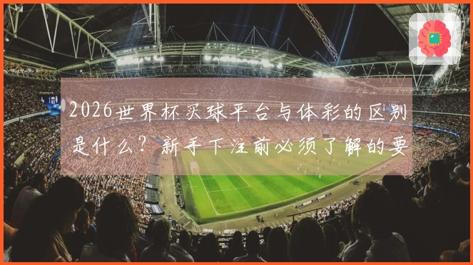 2026世界杯买球平台与体彩的区别是什么？新手下注前必须了解的要点