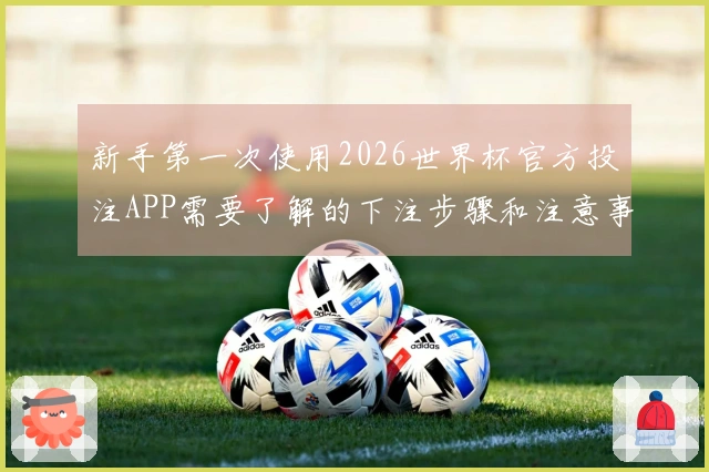 新手第一次使用2026世界杯官方投注APP需要了解的下注步骤和注意事项